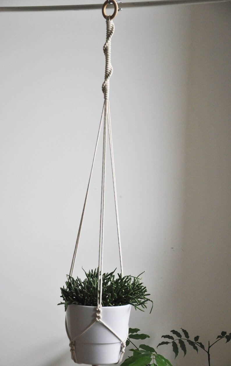 boho plant holder succulents planter modern macrame macrame plant hanger minimalistic macrame plant holder hygge decor hanging planter