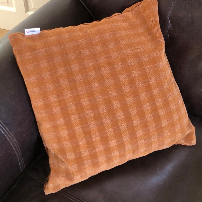 Cushion British Rail 1980s First Class Seat Moquette Fabric