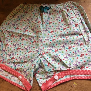 Rabbit print knickers