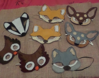 Bosdierenmaskers