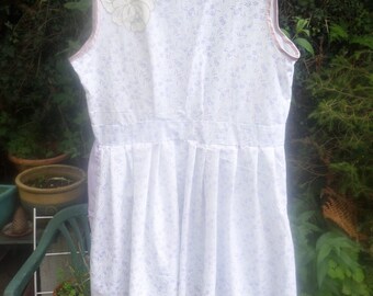Lavender print dress