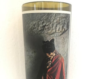 100% Soy Wax, Palermo by Orin Swift, Cabernet Wine Bottle, Up-Cycled Cocktail Candle