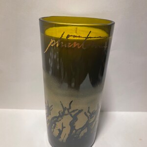 100% Soy Wax, Phantom by Bogle, Cabernet Sauvignon Red Blend Wine Bottle, Up-Cycled Cocktail Candle