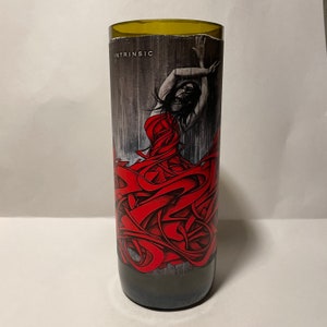 100% Soy Wax, Intrinsic, 2016 Cabernet Sauvignon Wine Bottle, Up-Cycled Cocktail Candle