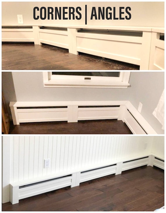 Wood Baseboard Heater Cover