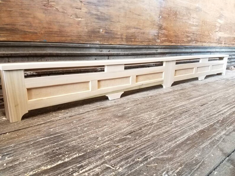 Classic Style Custom Baseboard Heater Covers Custom Sizes Etsy