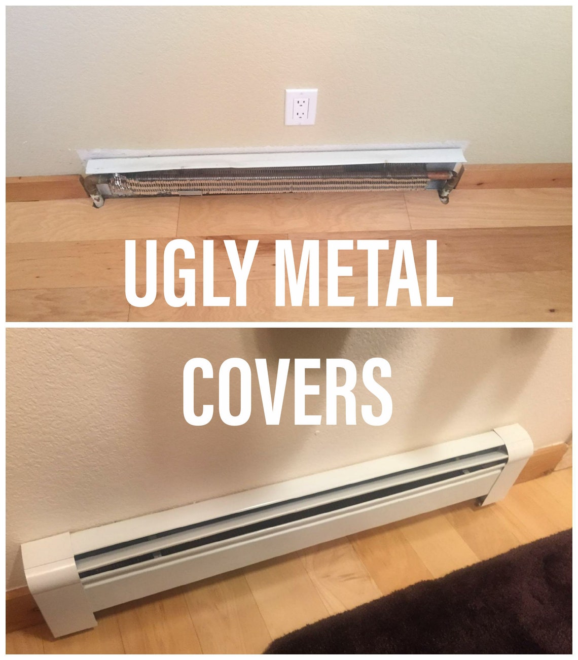 Classic Style Custom Baseboard Heater Covers Custom Sizes Etsy