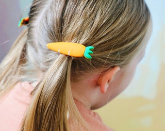 Easter Carrots hair clip, Carrots Bow, Easter Hair Bow, Toddler hair clip