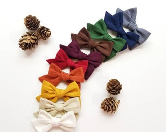 Baby Bows, nylon headbands, hair clips, Rainbow baby girl headbands, 3 inches, Vanaguelite