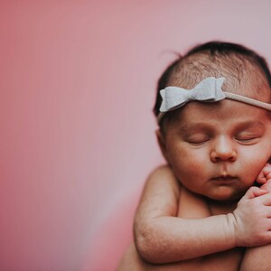 Baby Girl hair bow, super soft nylon headbands or hair clip, baby and toddler hair accessories, infant headbands. Try our Bows Blowout!