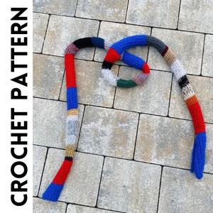 Tunisian Skinny Scarf | PDF Crochet Pattern (ENGLISH U.S) Tunisian Crochet Pattern | Digital Download