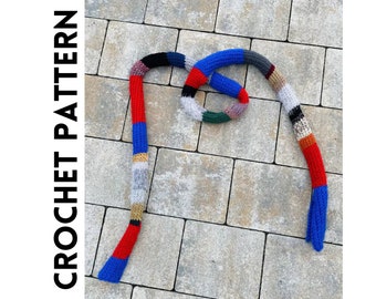 Tunisian Skinny Scarf | Crochet Pattern | Beginner-Friendly | English U.S | PDF Download