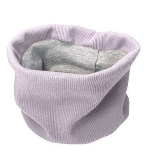 Loop Schal *flieder Rib Jersey* Baby Kinder