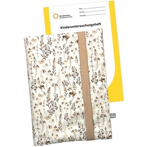 U-Heft-Hülle *Dry Grasses beige* Untersuchungsheft Babies Kinder Mädchen Junge