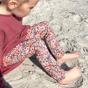 Leggings *Flower Meadow* Baby Children Baby Pants Jersey Girls
