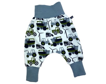 Babybroekje *Trecker lichtblauw* babybroekje jersey jongen