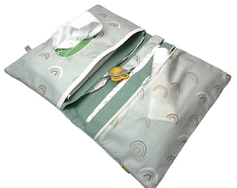 Diaper bag *mint rainbow* Diaper bag