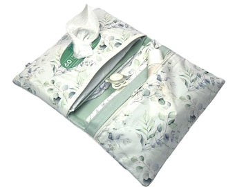 Diaper bag *Eucalyptus* Diaper bag customizable with name
