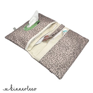 Wickeltasche *Leo graubeige* Windeltasche