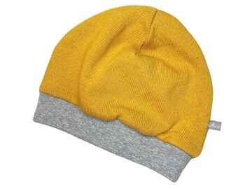 Beanie Hat *yellow Knit* Baby Kids Girl Boy
