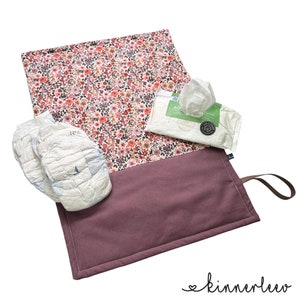 Wickelunterlage *Blumenwiese* faltbar Baby