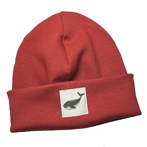 Beanie Hat *fox red Rib Wal* Hipster Baby Children Girls Boys
