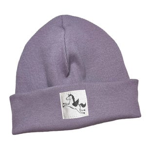 Beanie Mütze *staublila Rib Einhorn* Hipster Baby Kinder Mädchen Junge