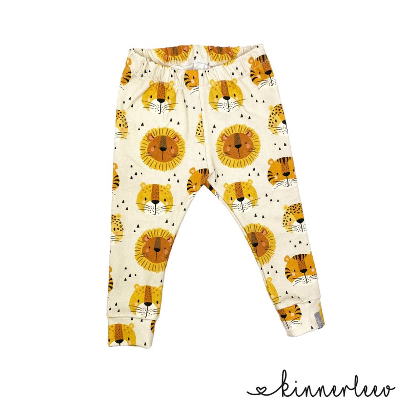 Leggings Tiger Lion Baby Children Baby Pants Jersey Boy Girl image 1