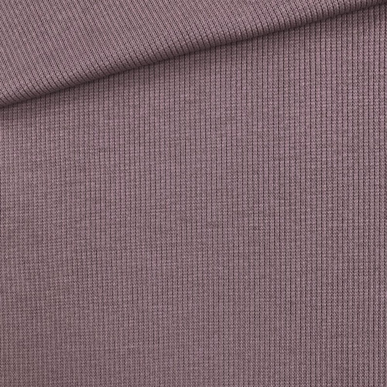 Loop Schal mauve Rib Jersey Baby Kinder Bild 7