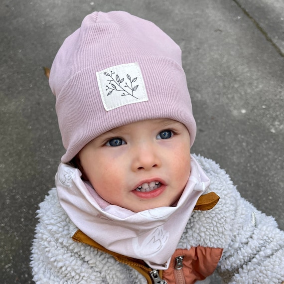 Jersey Beanie Pale Pink Jersey Beanie Pale Pink