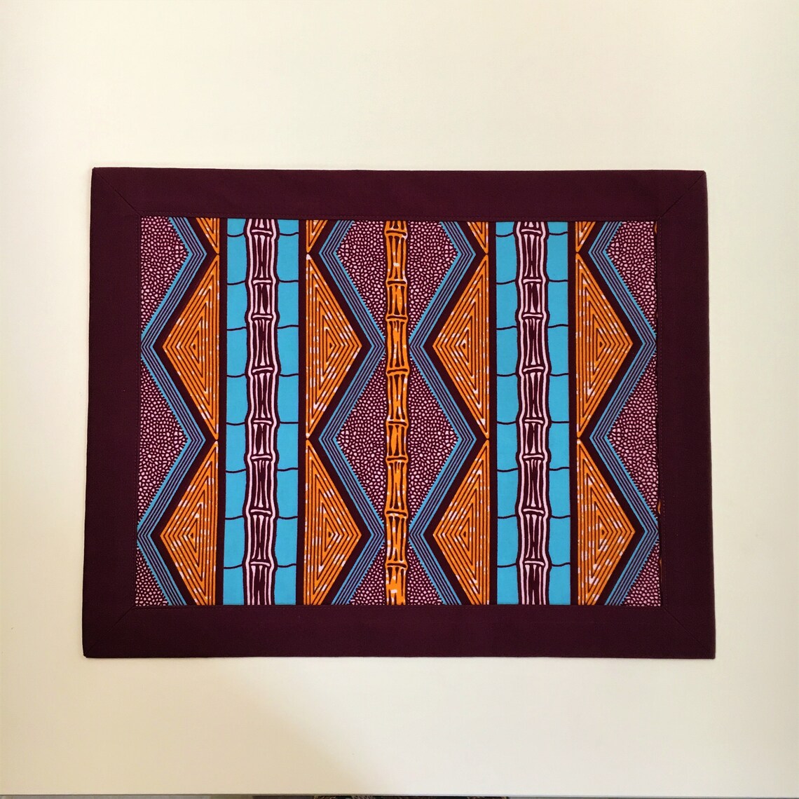 African Print Placemat Table Linen Ankara Placemat Border Etsy