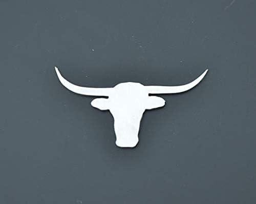 Black White Lone Star Edition Front Grille Emblem Badge for Universal Metal Black White Lone Star Edition Front Grille Emblem Badge for Universal Metal