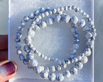 Howlite bracelets