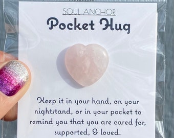 Rose Quartz Pocket Hug