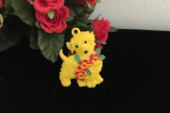 1940s Set Of 6 Scottie Dog Curtain Pulls Or Curtain Tiebacks Etsy