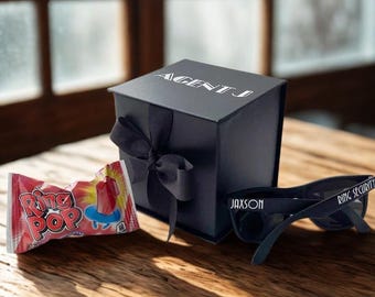 Secret Agent Ring Security Box - Ring Security Proposal - Ring Security - Ring Security Ring Pop - Ring Security Glasses