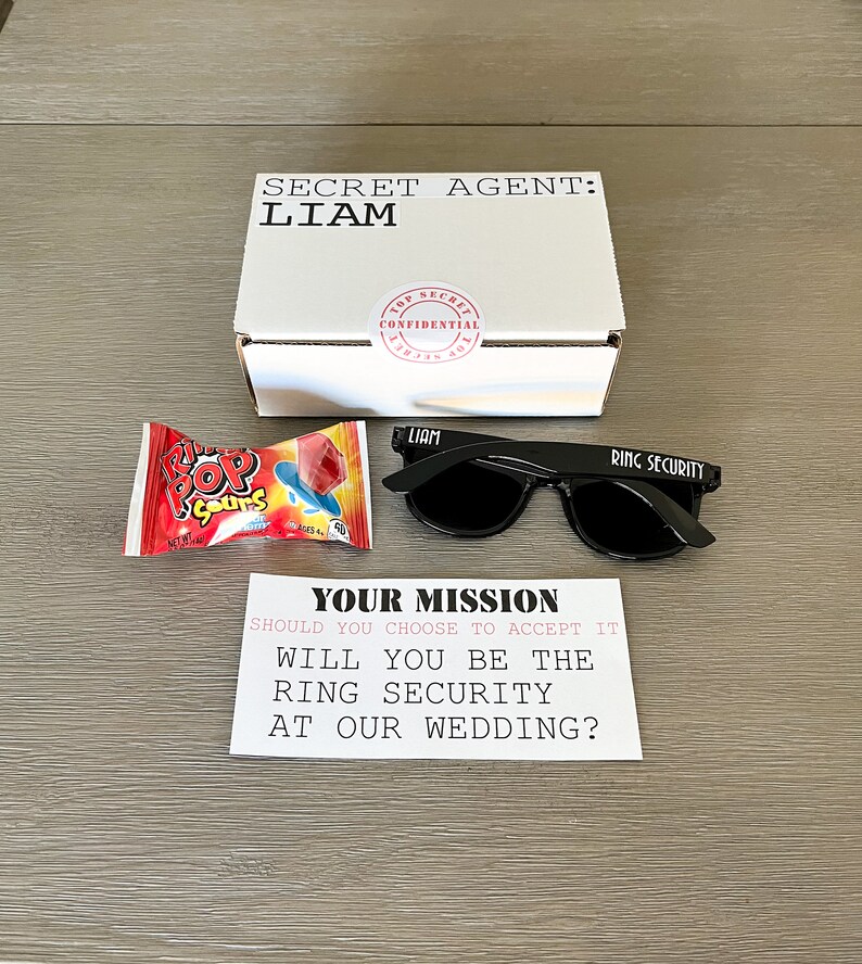 Mini Ring Security Box Ring Security Proposal Ring Etsy