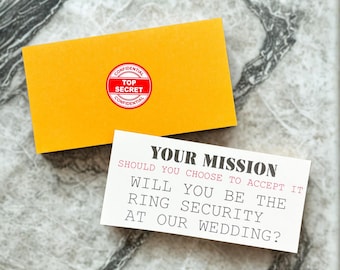 Ring Security Proposal Card - Ring Bearer Proposal - Ring Security Agent