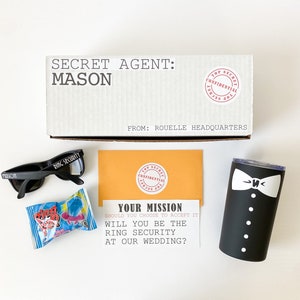 Ring Security Box - Ring Security Proposal - Ring Security Gift Set - Ring Security Cup - Ring Security Glasses - Ring Security Agent