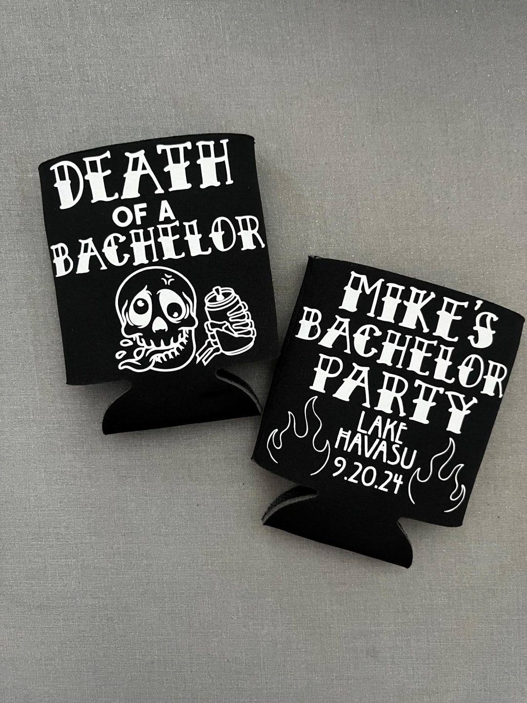 Personalized Koozies - Can Cooler Custom- Custom Beer Holder - Can