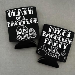 Personalized Koozies - Can Cooler Custom- Custom Beer Holder - Can Cooler Personalized - Beer Party Favors