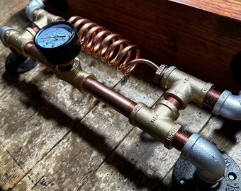 Custom Steampunk Shelf