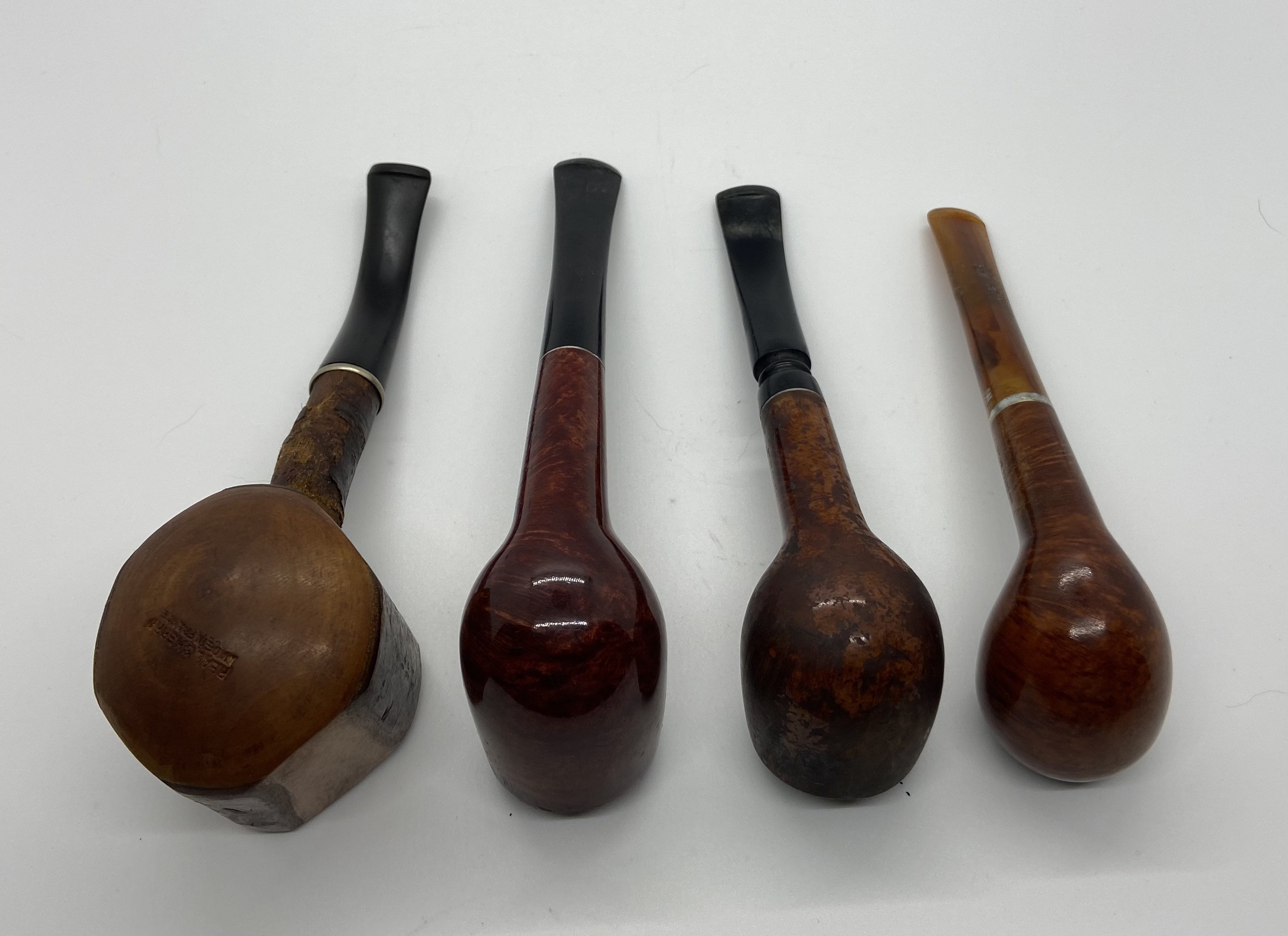 Green Glass Pipe Holder with Pipes Etsy