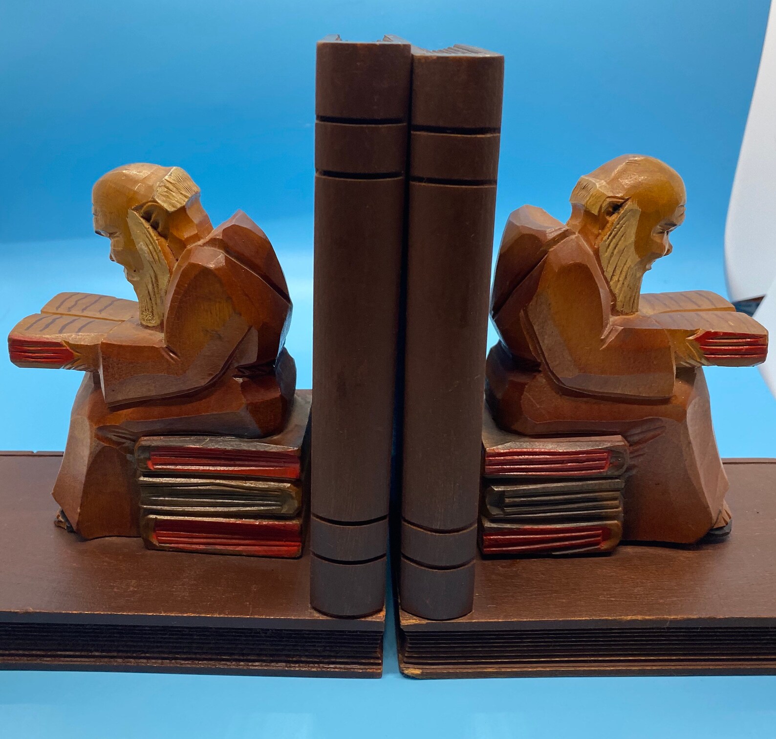 Monk Bookends Etsy