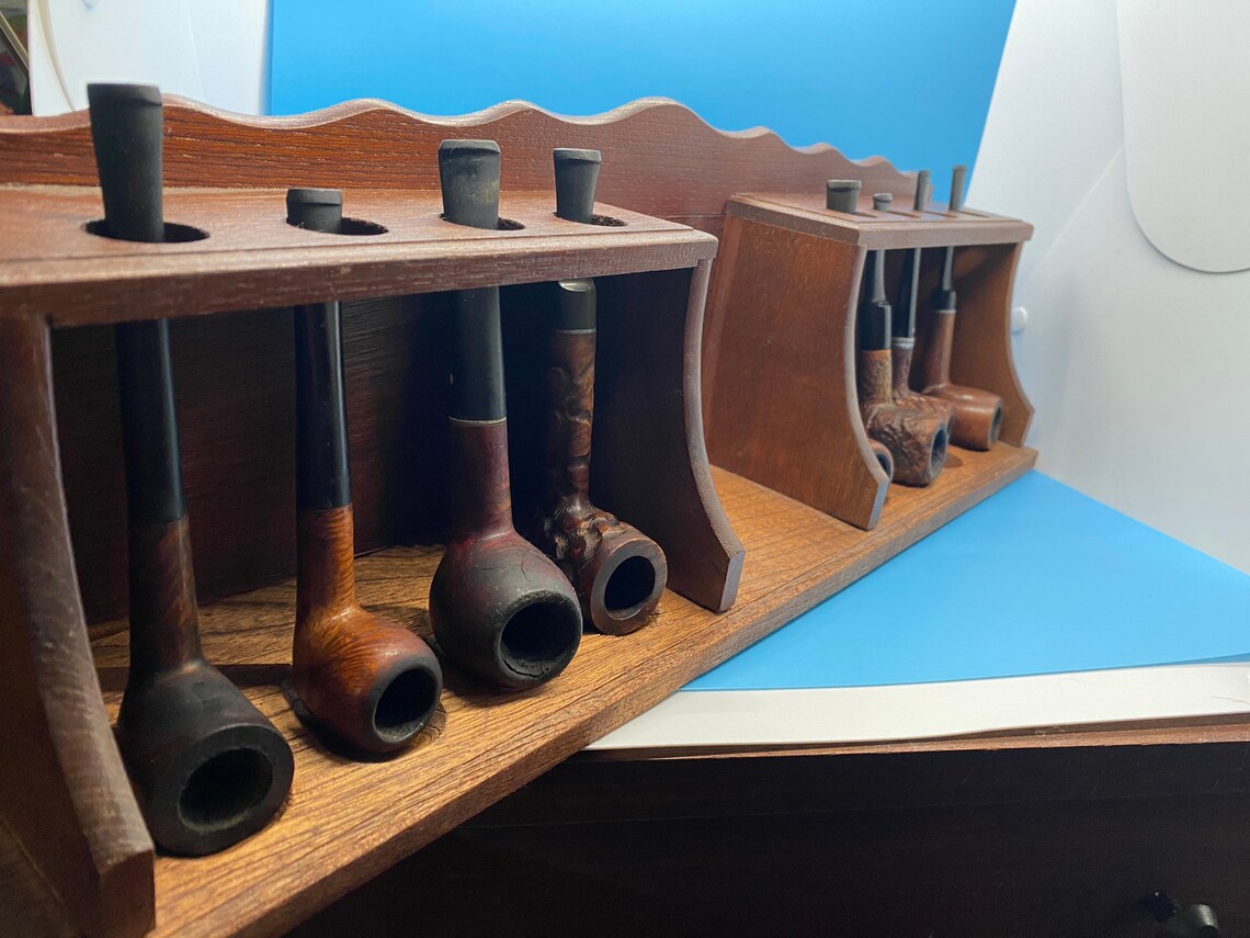 Pipe collection with stand Etsy