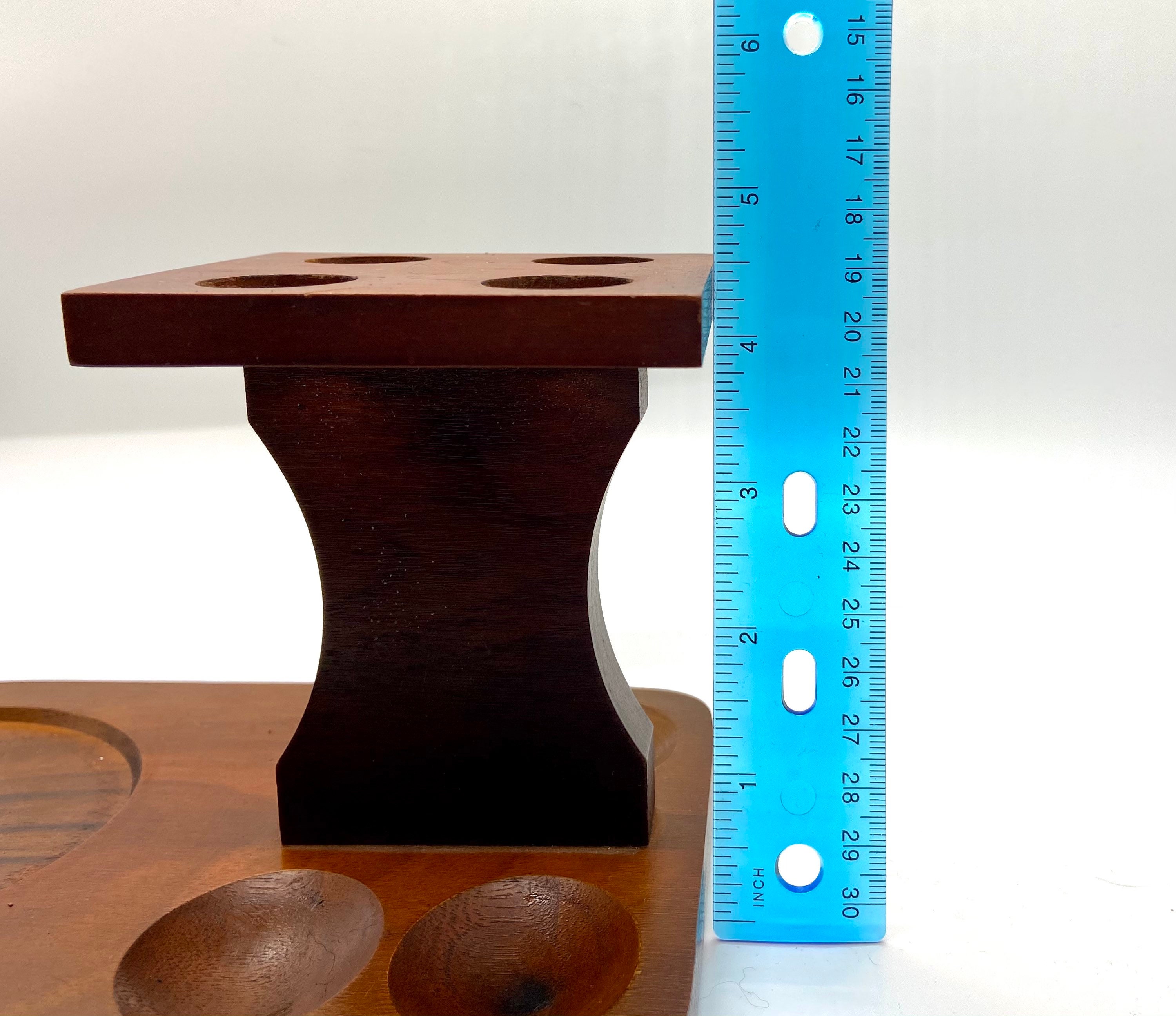 Green Glass Pipe Holder with Pipes Etsy