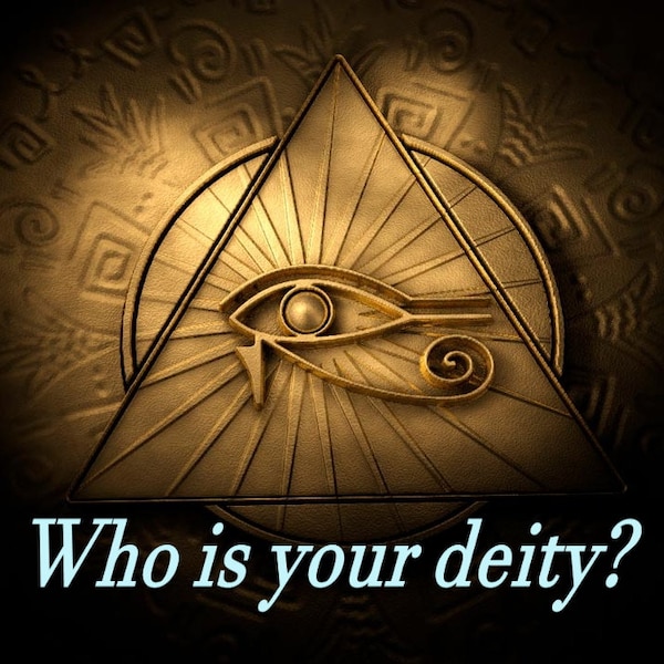 Who is your deity tarot reading god goddess guide spirit psychic spiritual reading.