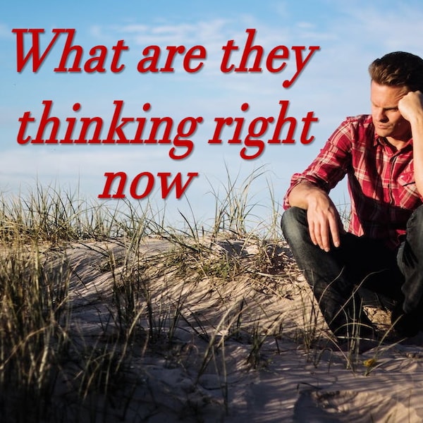 What are they feeling right now? Tarot reading psychic spiritual insight guidance reading.