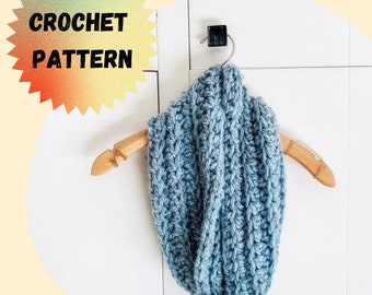 PATTERN/The Crystal Cove Cowl, Beginner Friendly Crochet Pattern