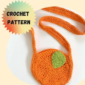 PATTERN/ Vitamin C Bag (English), Beginner Friendly Crochet Pattern